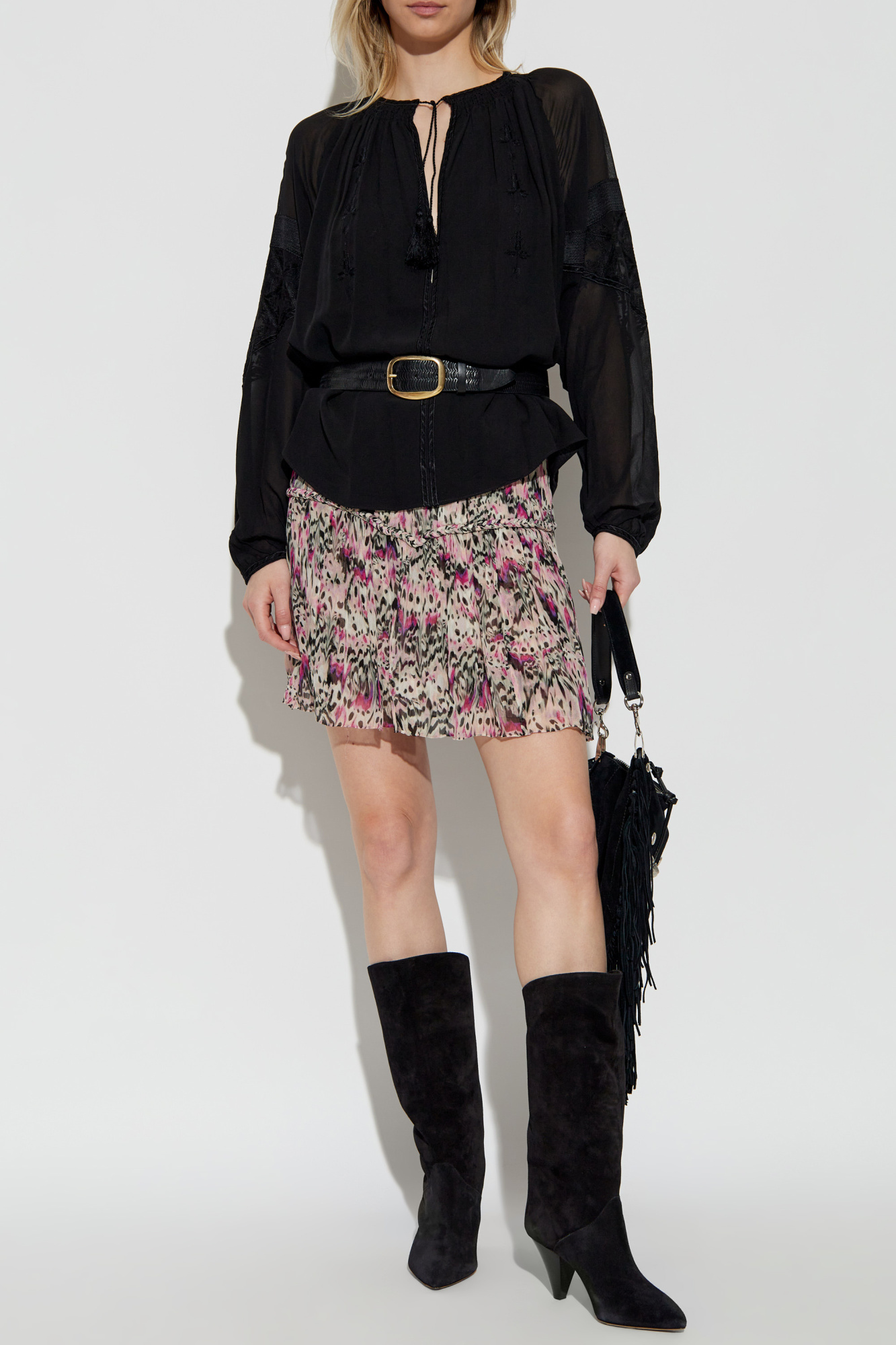 スカート Isabel Marant 'Roumi' skirt Pink Skirt Roumi Isabel Marant - Vitkac Italy